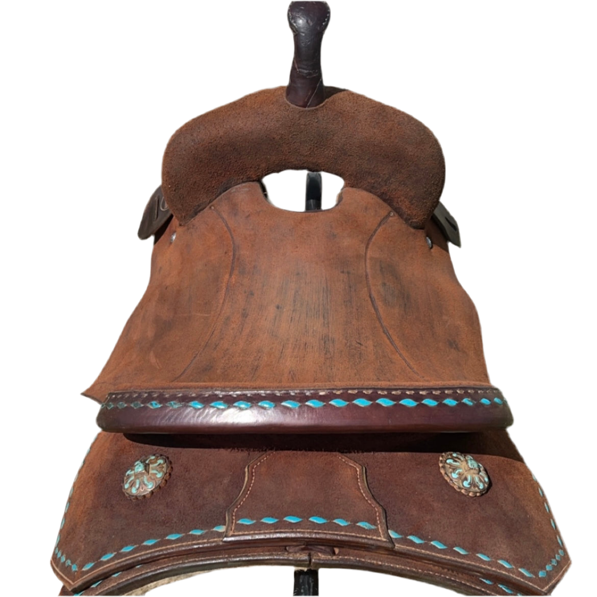 14” Roohide barrel saddle