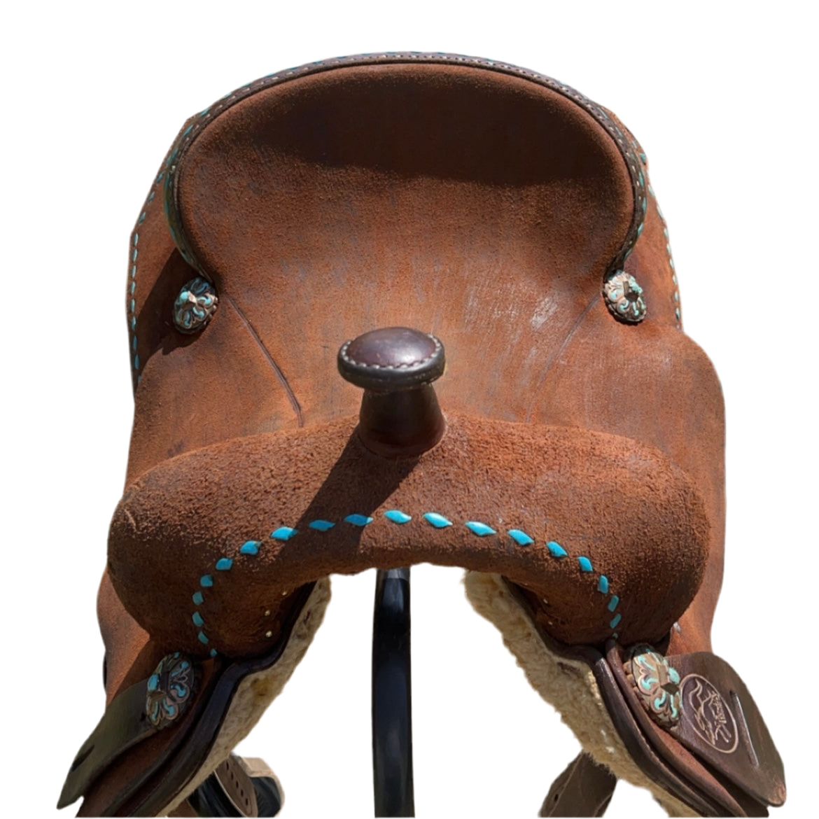 14” Roohide barrel saddle