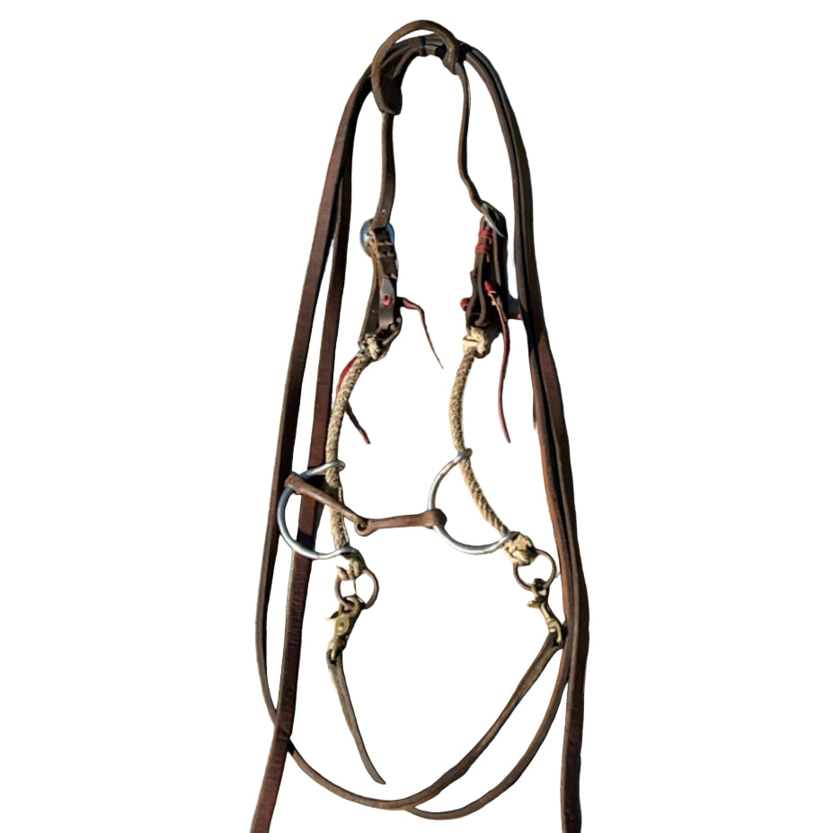 Bridal - Used sliding snaffle gag rig