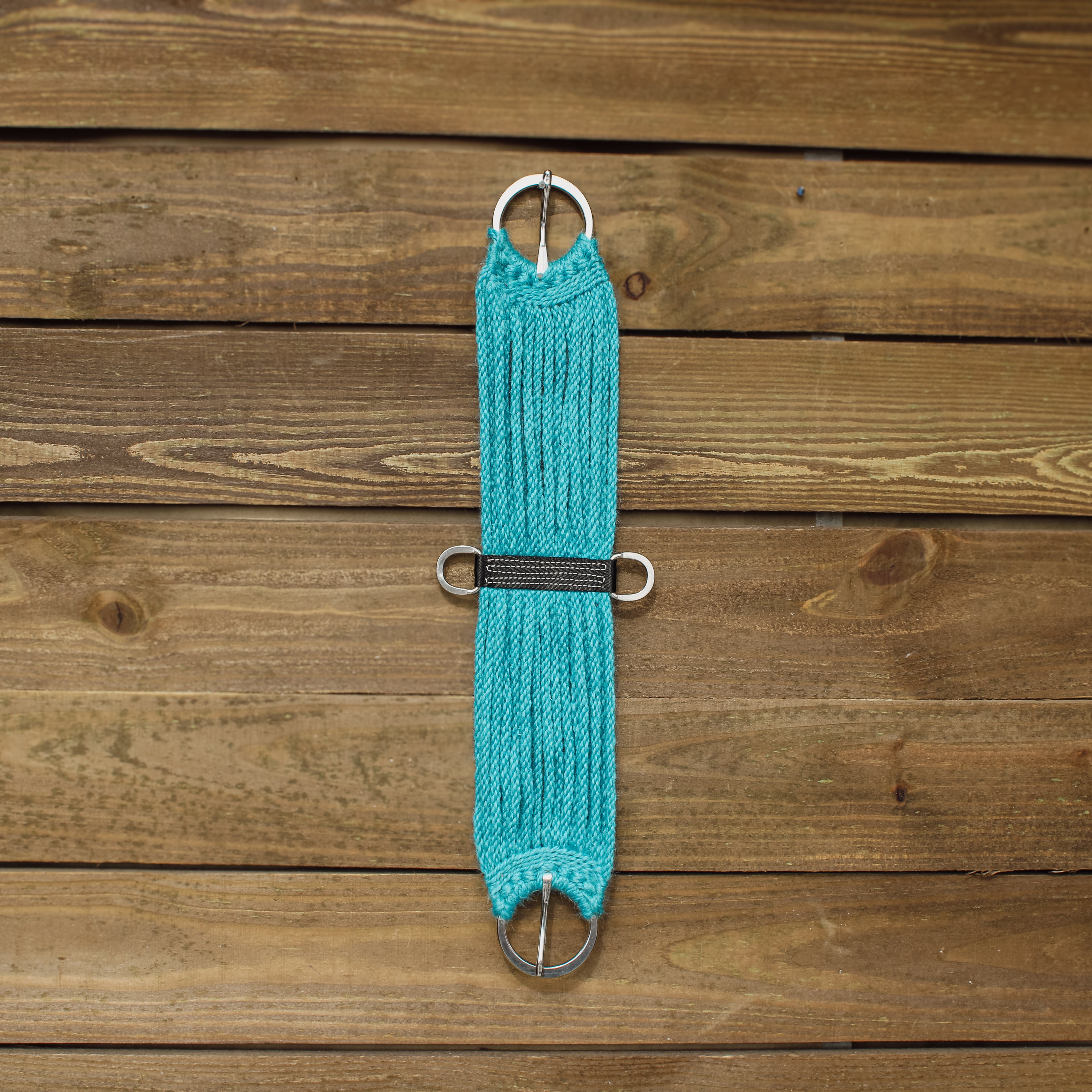Turquoise Mohair Straight Cinch